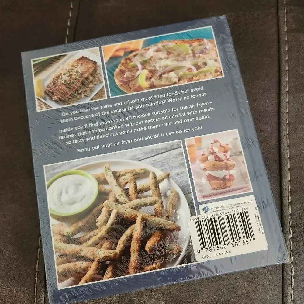 Air Fryer Cookbook Hardcover 80 Recipes
